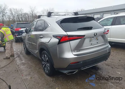 2020 Lexus Nx 300 F Sport из США, поврежденный, VIN JTJSARDZ9L5007620
